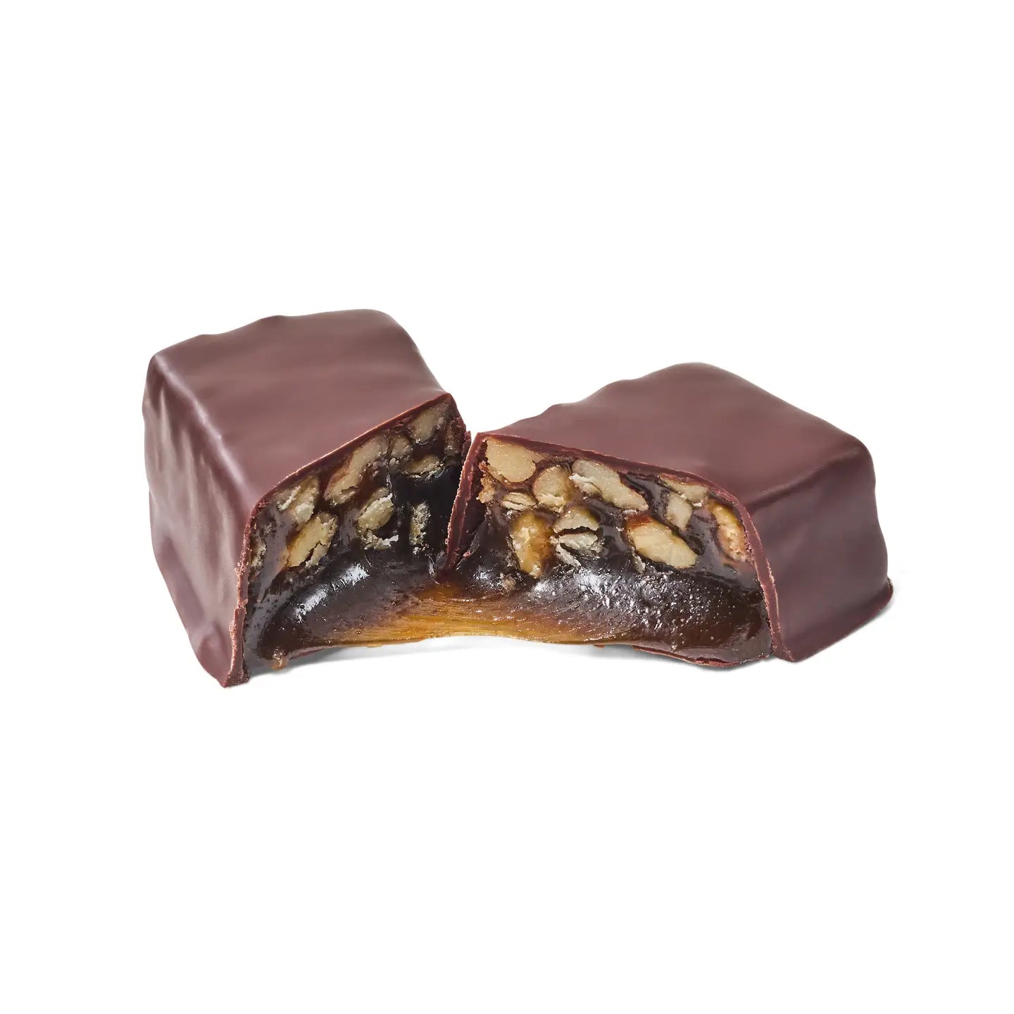 Oregon Bark (Lou Whistle) - Molasses Pecan Chew Covered in Dark Chocolate