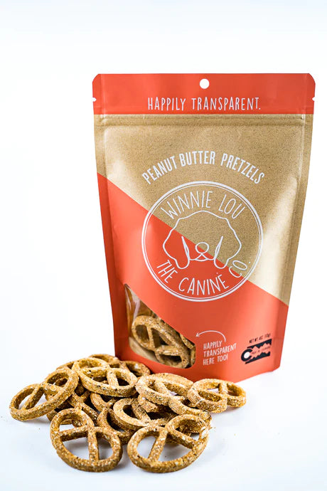 Dog Treats - Peanut Butter Pretzels