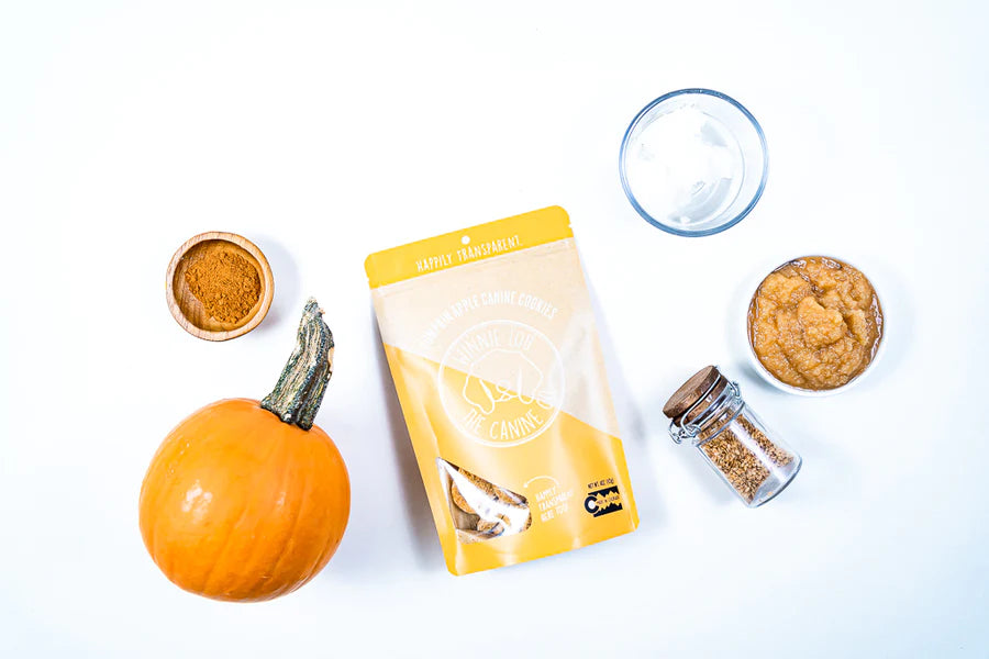 Dog Treats - Pumpkin Apple Canine Cookies
