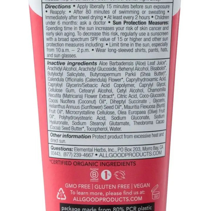 Mineral Sport Sunscreen - SPF 30