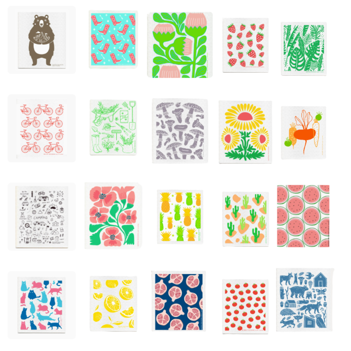 Swedish Dish Cloth - Patterned