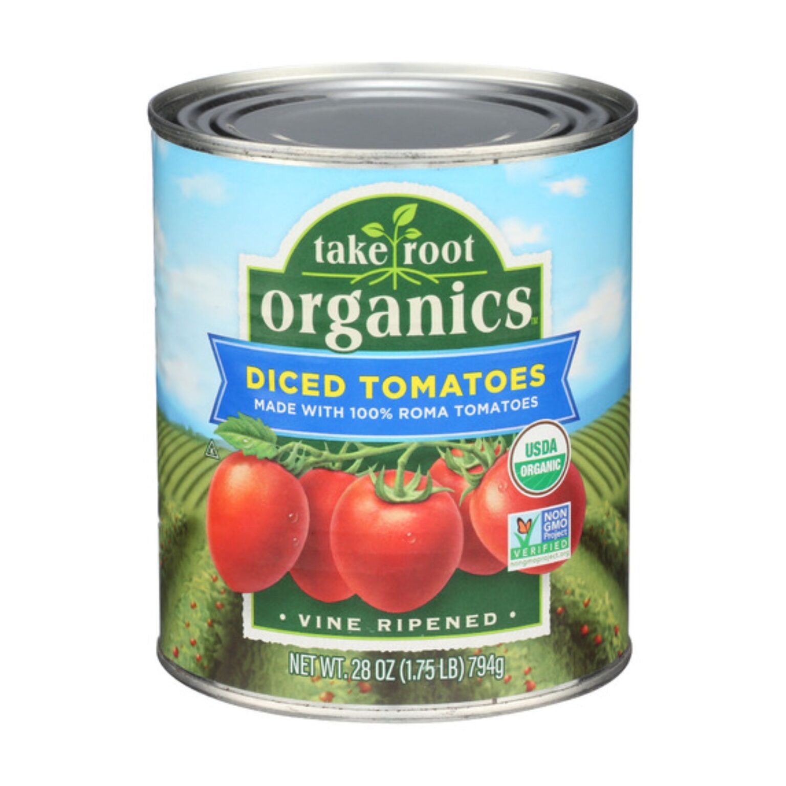 Diced Tomatoes Canned Nude Foods Market