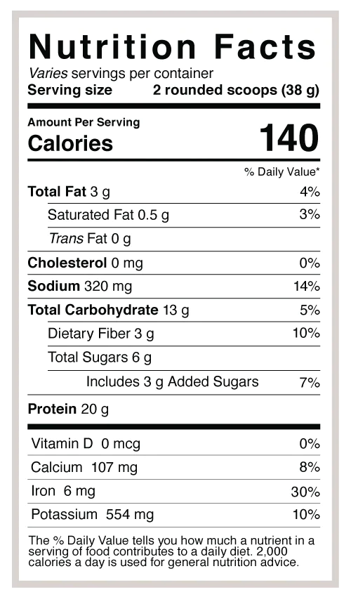 Protein Powder - Vanilla Lucuma