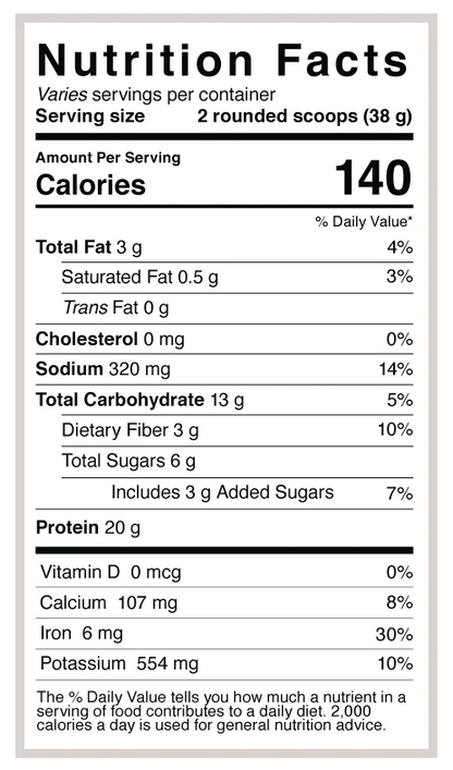 Protein Powder - Vanilla Lucuma