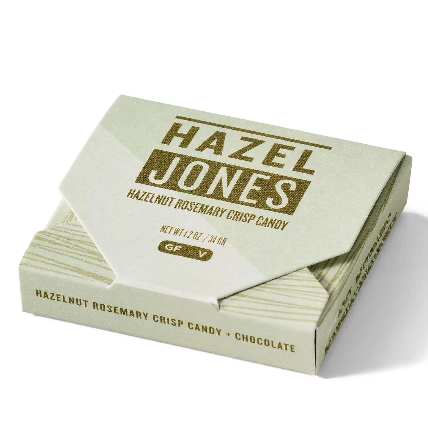 Oregon Bark (Hazel Jones) - Hazelnut Rosemary Crisp Candy in Dark Chocolate