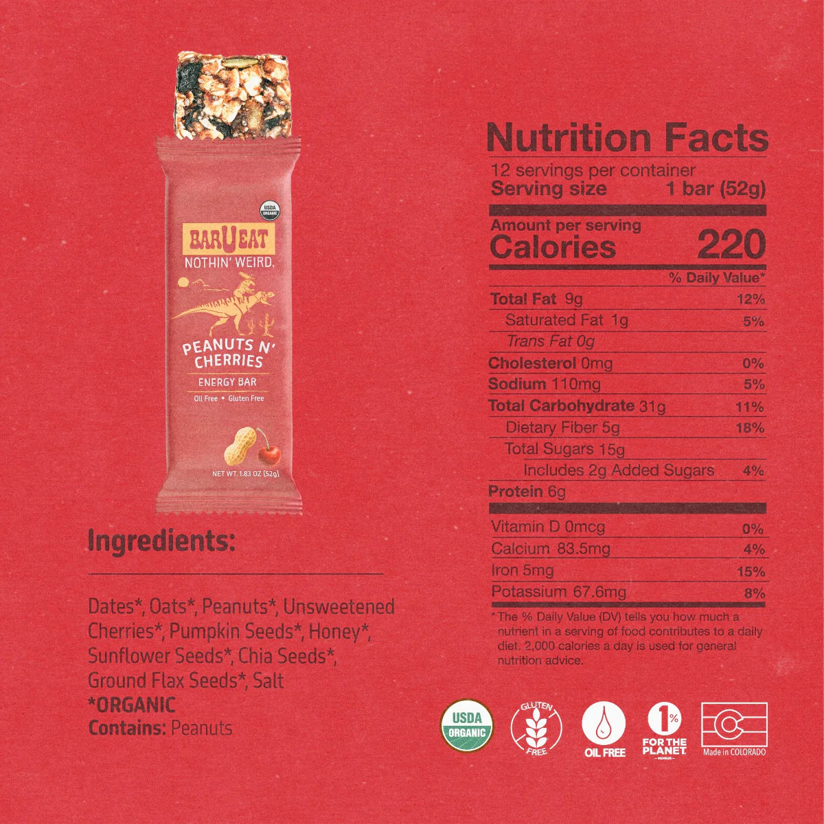 Bar U Eat - Energy Bar