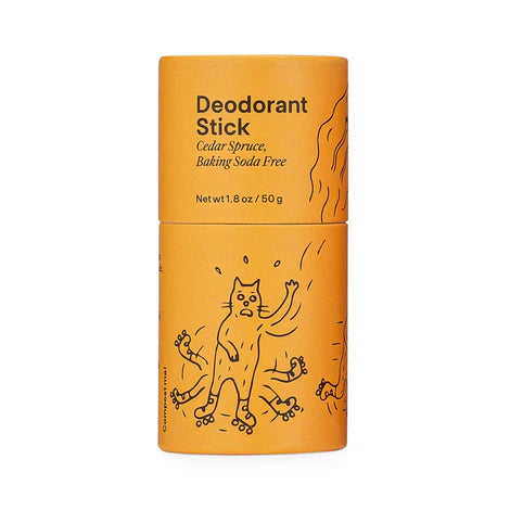 Deodorant Stick - Cedar Spruce - Baking Soda Free