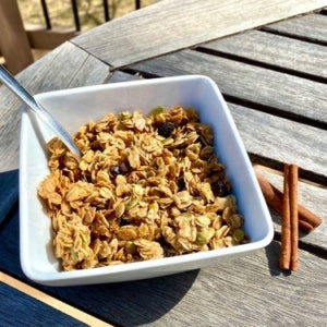 Cinnamon Raisin Flax Granola - Organic