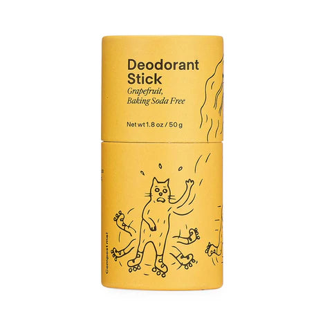 Grapefruit Deodorant Stick - Baking Soda Free