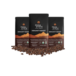 Mushroom-Infused Coffee Beans - Immunity Boost - Organic