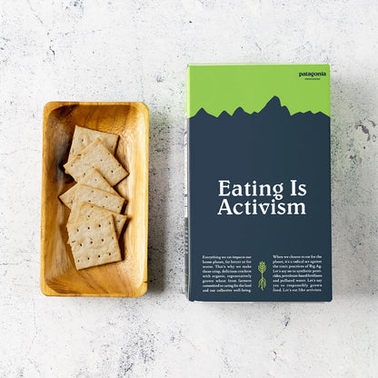 Rosemary Garlic Crackers - Organic