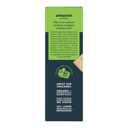 Rosemary Garlic Crackers - Organic