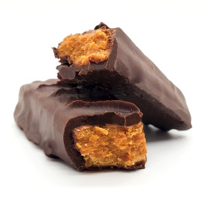 Peanut Butter Caramel Crunch Bar by Keto Krack'd