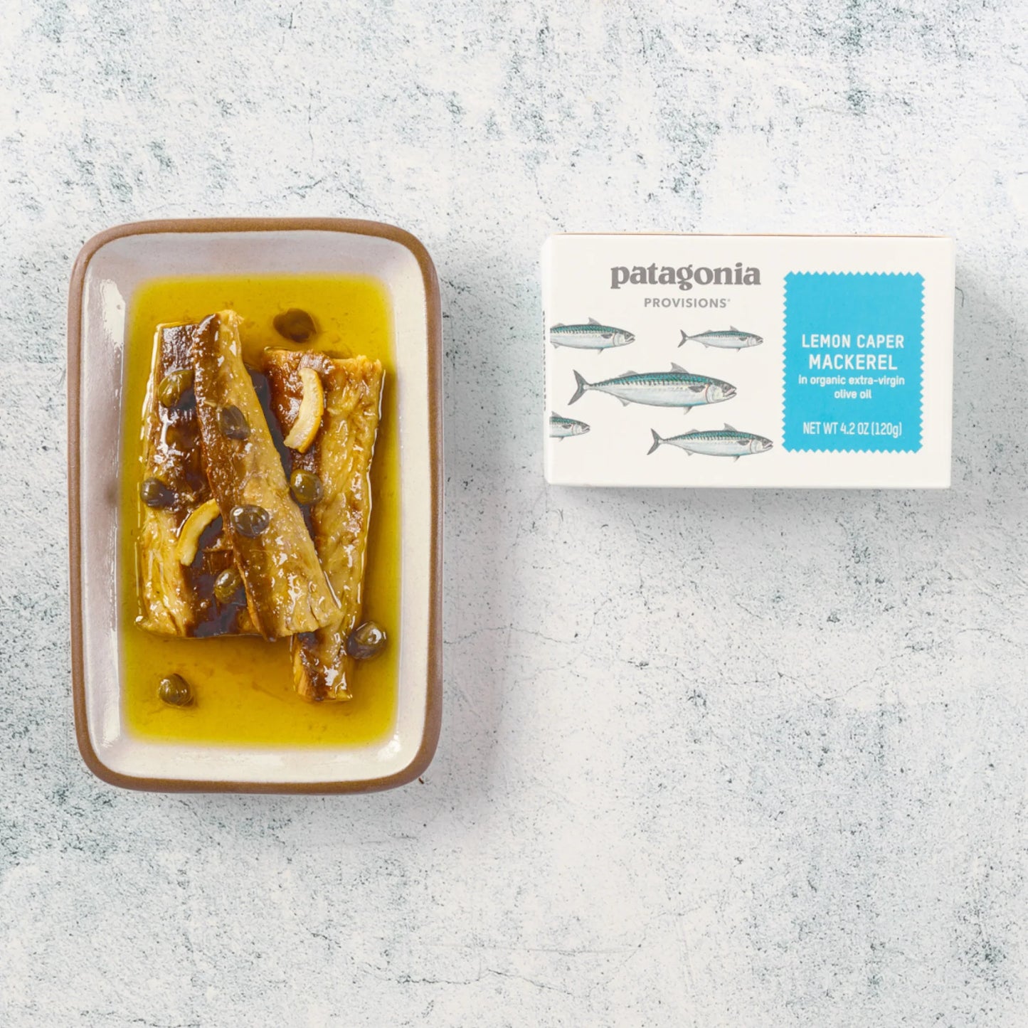 Mackerel in Olive Oil - Lemon Caper