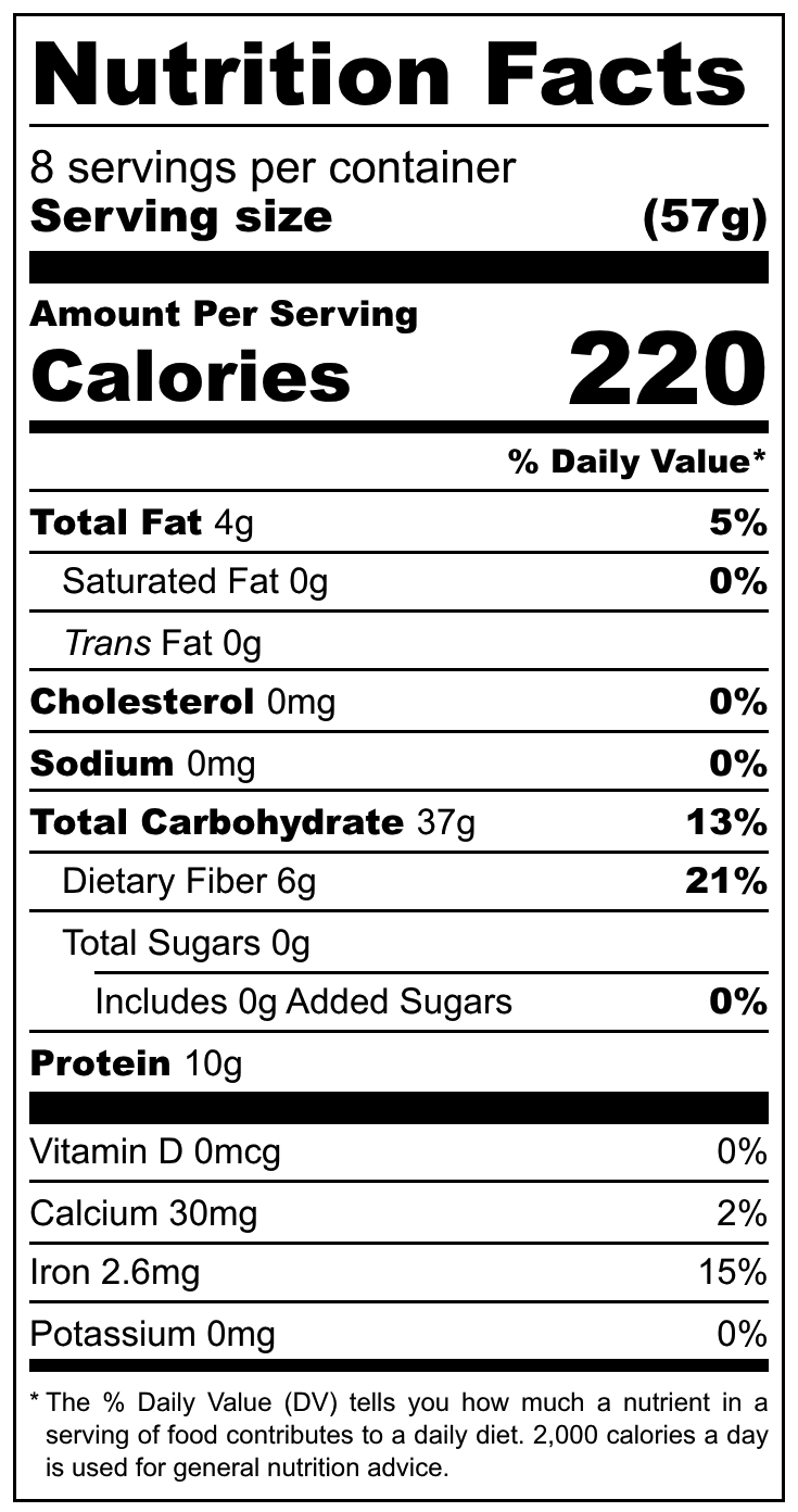 Rolled Oats - Organic