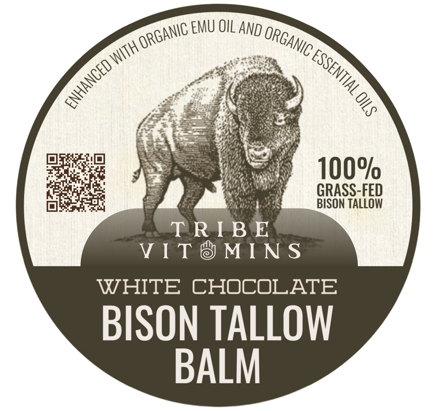 Bison Tallow Balm - White Chocolate