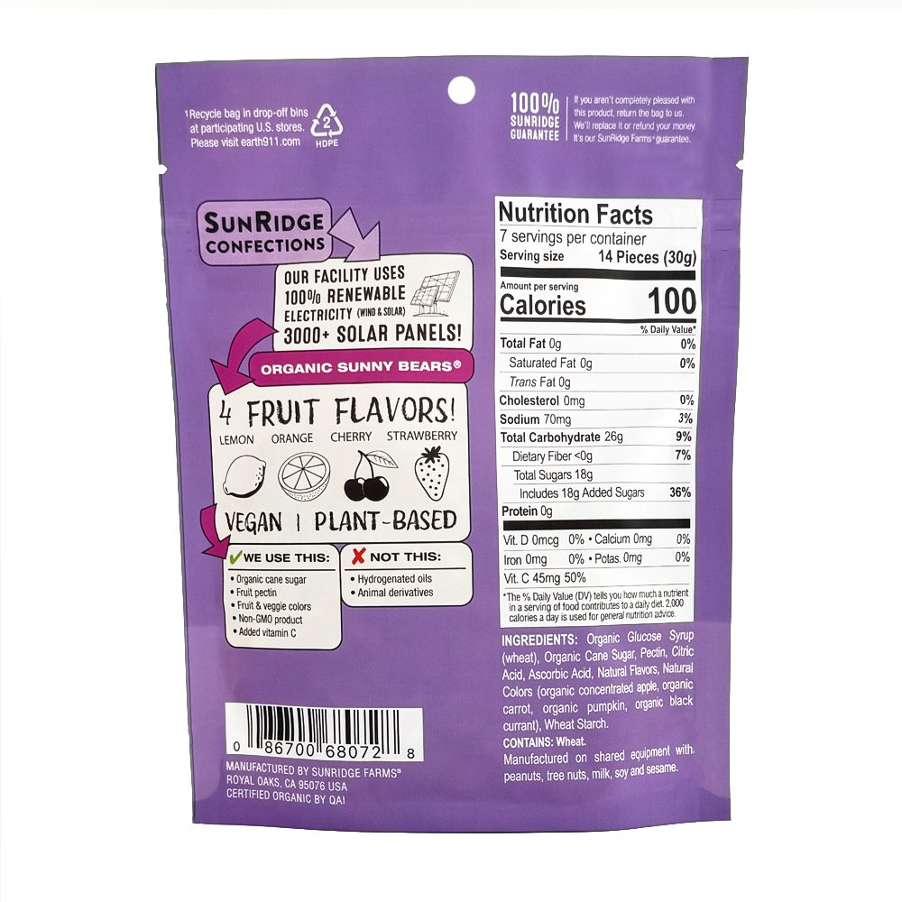 Sunridge Farms Sunny Worms - Organic