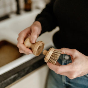 Bamboo Pot Scrubber Replacement Head