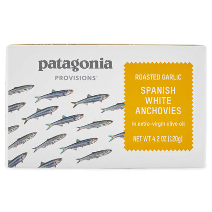 Spanish White Anchovies - Roasted Garlic