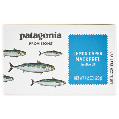 Mackerel in Olive Oil - Lemon Caper
