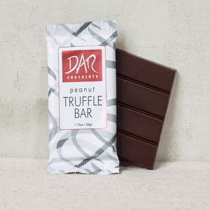 Nude Foods Market Zero Waste Peanut Truffle Chocolate