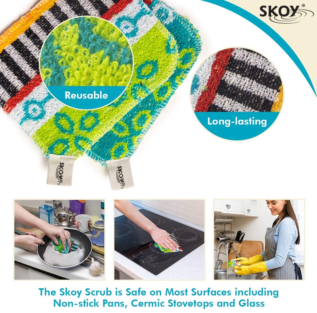 Skoy Dish Scrubber - 2 Pack