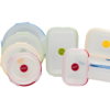 Collapsible Food Storage Containers (4 pack including tiny, small, medium, large)
