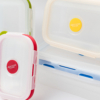 Collapsible Food Storage Containers (4 pack including tiny, small, medium, large) - Image 3