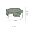 Glass Lunch Storage Container - Image 2