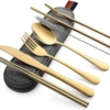 Cutlery Set with Travel Pouch (6 Piece) - Image 2