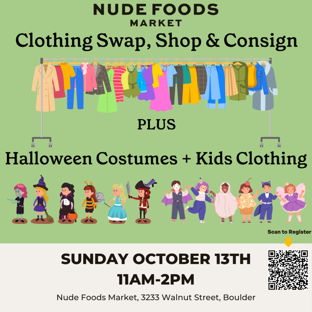 Clothing swap and shop event